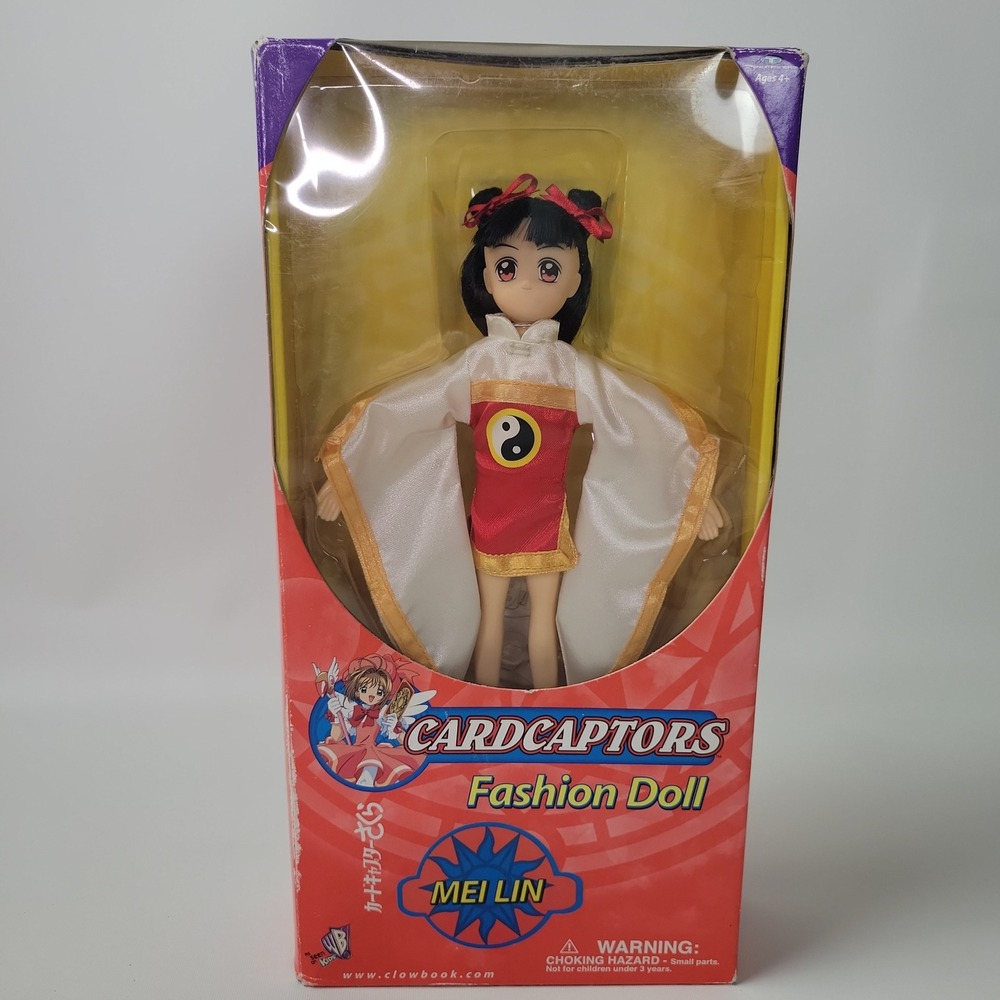 Vintage 2000 Cardcaptors Mei Lin Fashion Doll Trendmasters Cardcaptor Sakura NIB